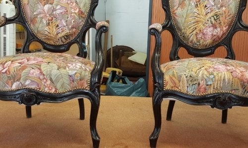 Rénovation fauteuil Louis XV Montpellier